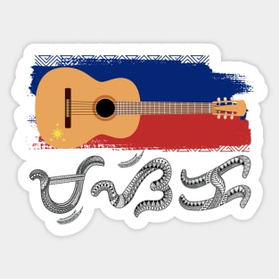 Baybayin word Musika (Music) Sticker